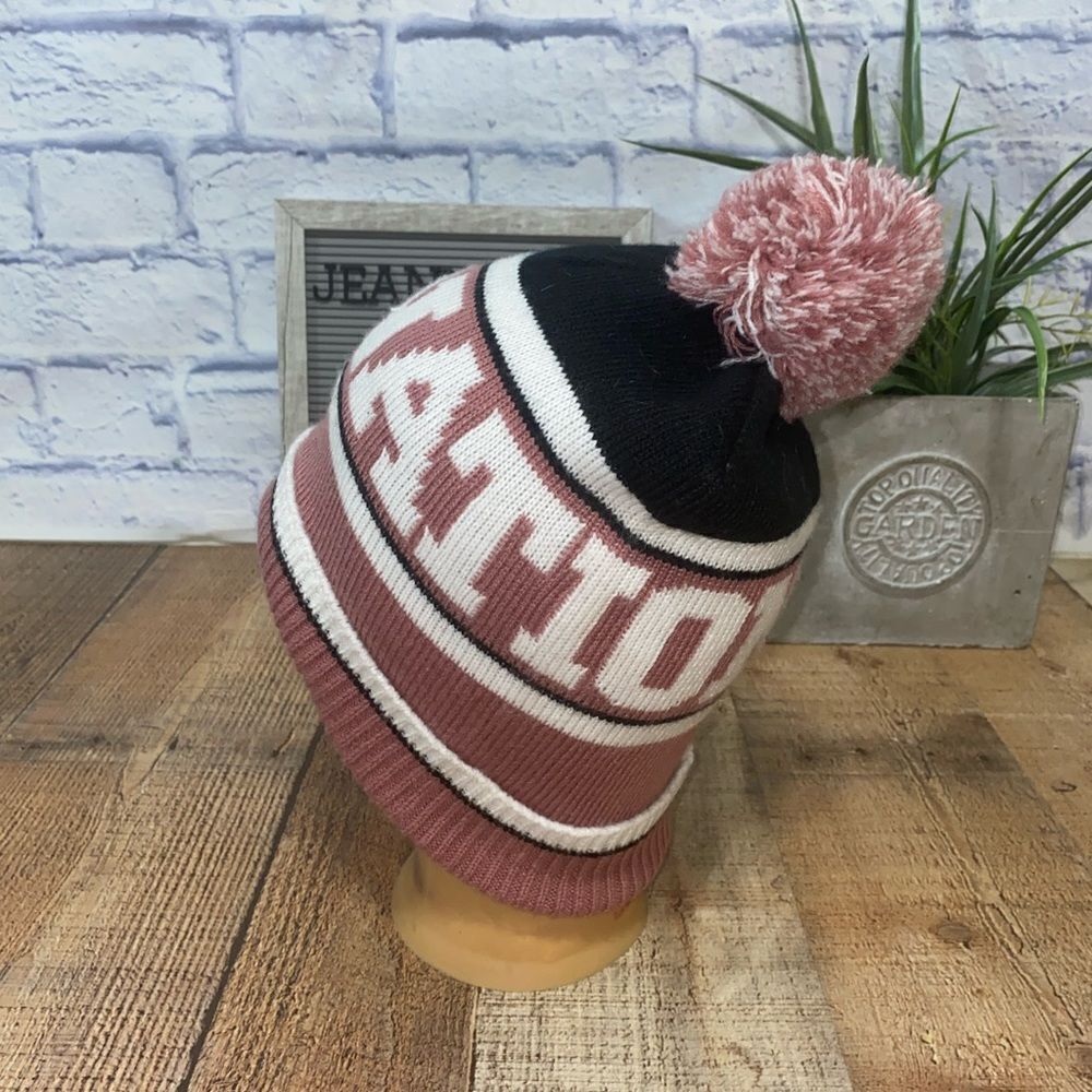 Pink nation beanie hat - Picture 5 of 9